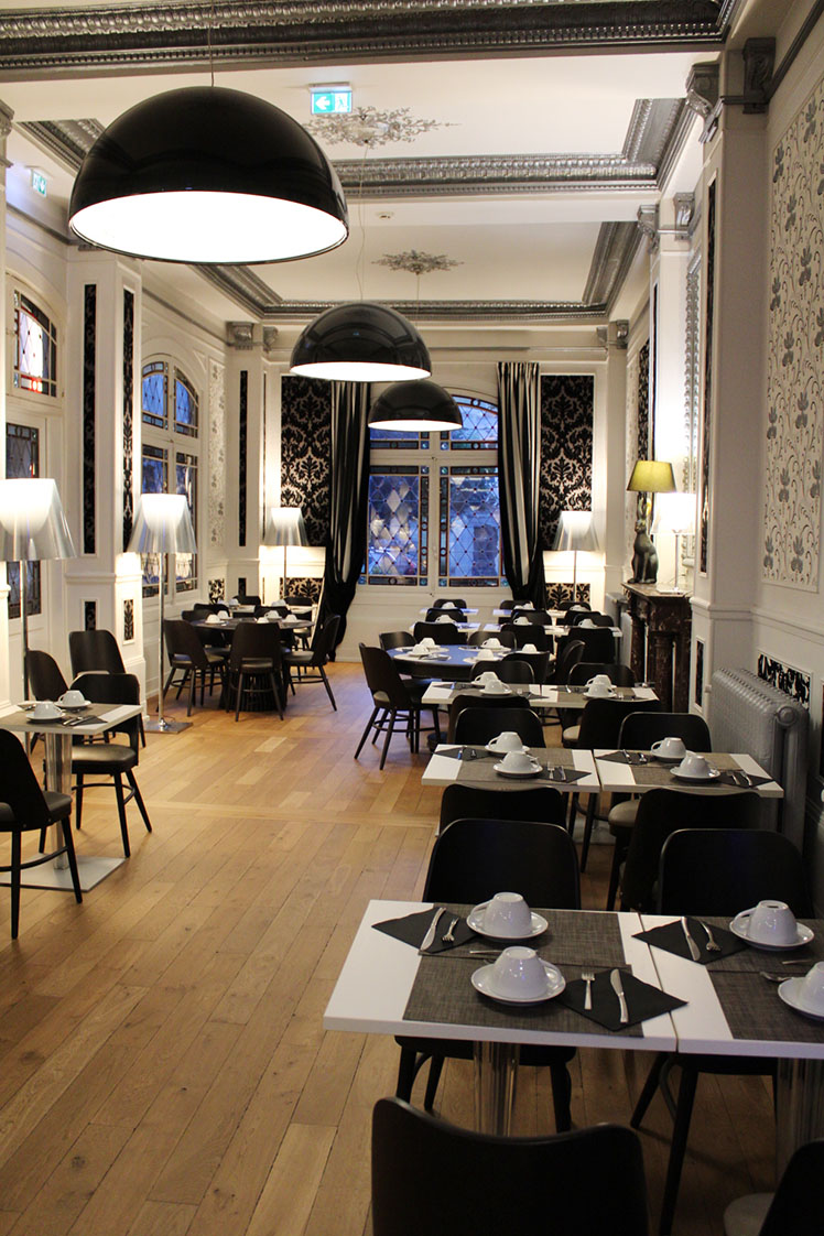 Petit déjeuner à l'Hôtel de Paris à Besançon